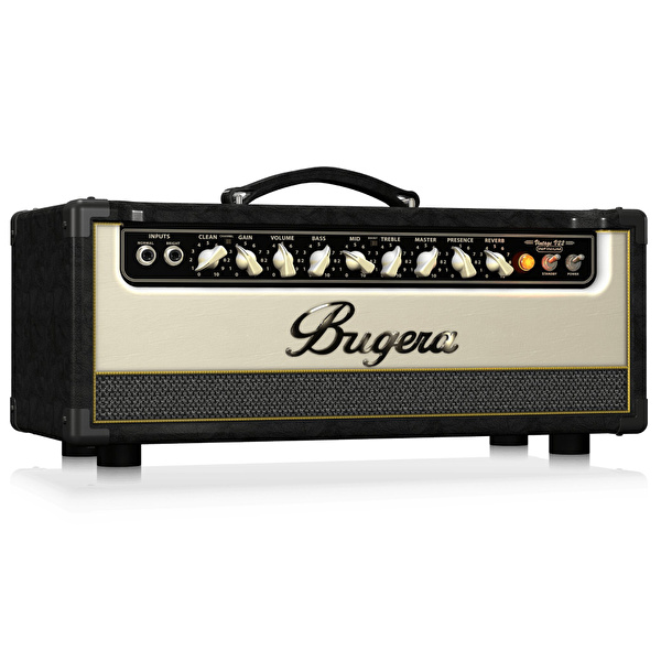 Bugera V22HD INFINIUM 22W Vintage 2-Kanal Tüp Gitar Kafa Amfisi (INFINIUM Tube Life Multiplier Ve Reverb)